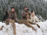 idaho mountain lion youth guded hunt russell pond outfitters